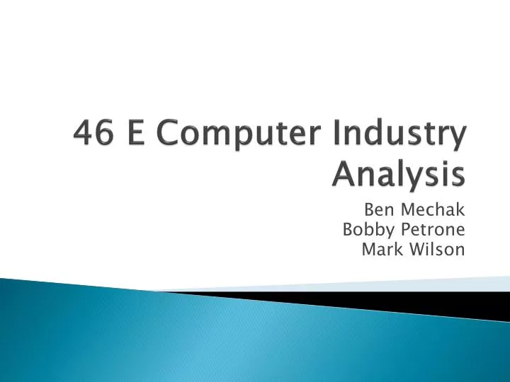 computer industry and dell inc analysis Computer industry analysis 1 the computer hardware industry consists of companies that manufacture and assemble personal computers, computer hardware, and computer. computer industry and dell inc analysis Computer industry analysis 1 the computer hardware industry consists of companies that manufacture and assemble personal computers, computer hardware, and computer.