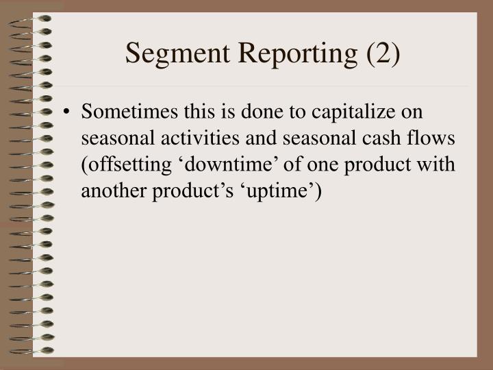 segment reproting Powersecure is undoubtedly an extreme example nevertheless, in light of the sec's increasing scrutiny over segment reporting, powersecure's case may serve as an alert for preparers and auditors to reassess the design and operation of internal control over the segment reporting judgments. segment reproting Powersecure is undoubtedly an extreme example nevertheless, in light of the sec's increasing scrutiny over segment reporting, powersecure's case may serve as an alert for preparers and auditors to reassess the design and operation of internal control over the segment reporting judgments.