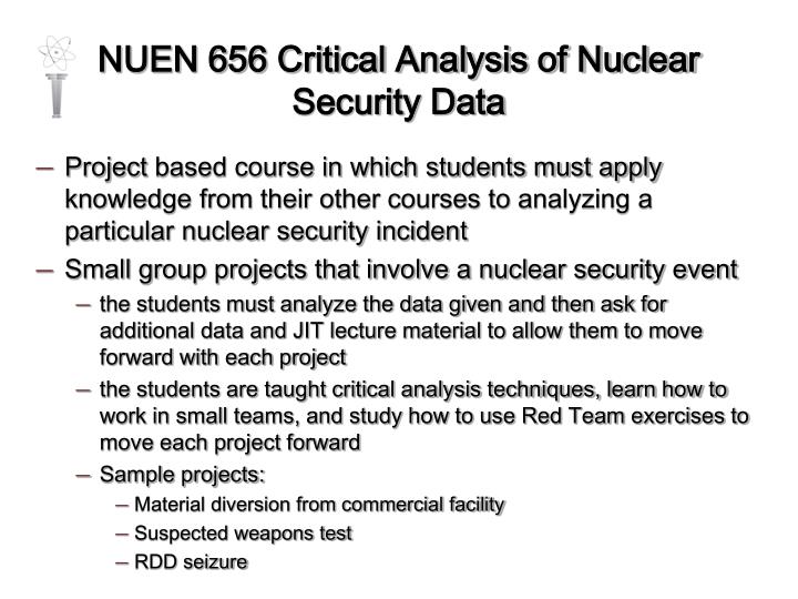 Who can help me with my nuclear security powerpoint presentation Editing ASA