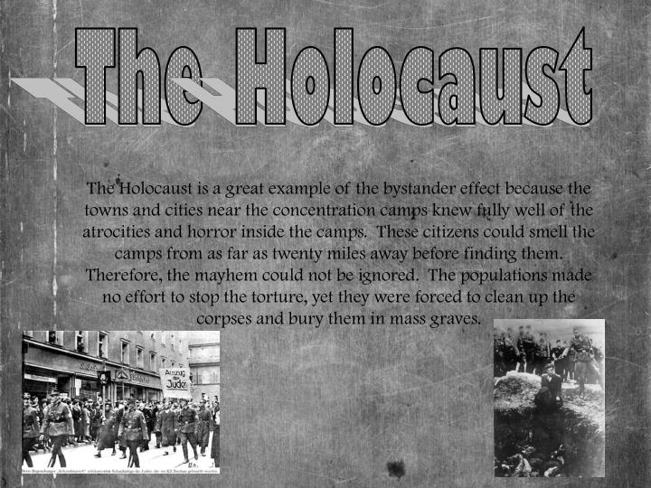 holocaust bystander effect