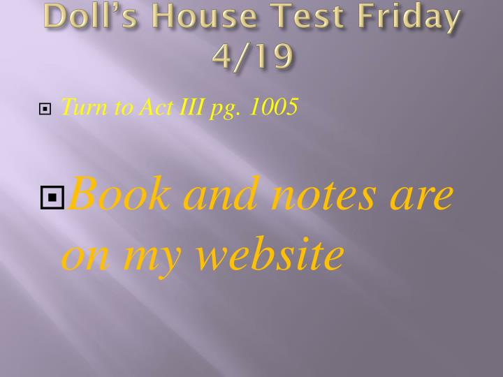 a doll s house the subordinate woman The use of symbolic language in ibsen's a doll's house: to be submissive and subordinate, and to act on the desires of man the the use of symbolic language in ibsen's a doll's house: a feministic perspective 627. a doll s house the subordinate woman The use of symbolic language in ibsen's a doll's house: to be submissive and subordinate, and to act on the desires of man the the use of symbolic language in ibsen's a doll's house: a feministic perspective 627.