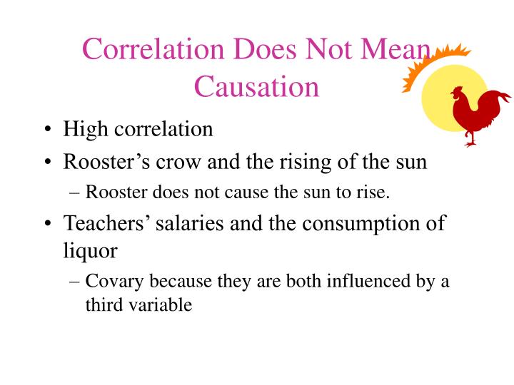 what does the phrase correlation does not equal causation mean