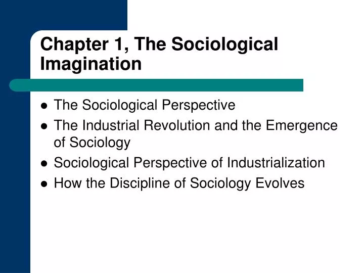 define the sociological imagination
