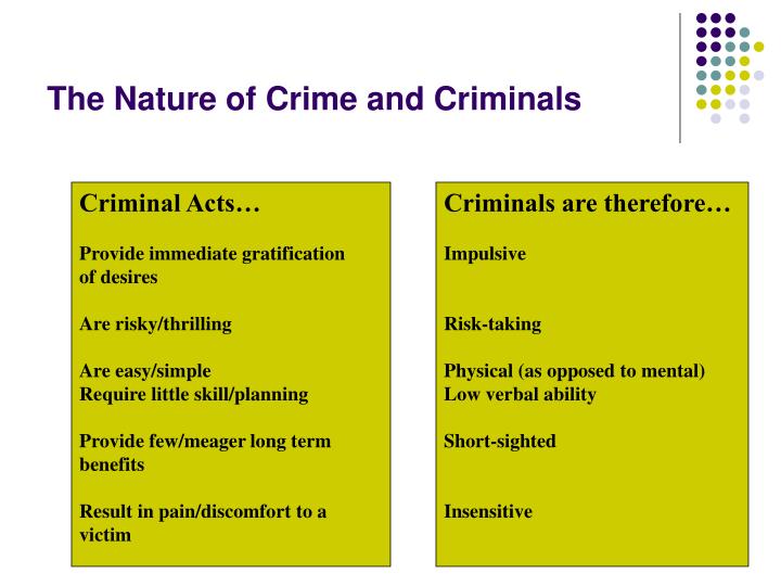 general theory of crime general theory of crime