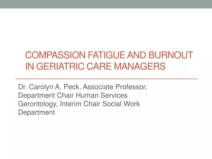 compassion fatigue 3 essay compassion fatigue 3 essay
