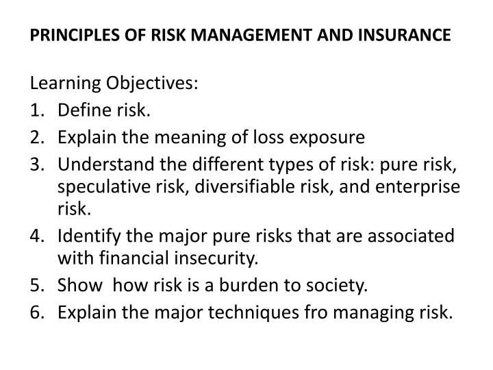 PPT - RISK MANAGEMENT PowerPoint Presentation - ID:3079654