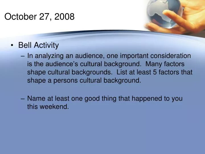 How To Write An Audience Analysis Paper