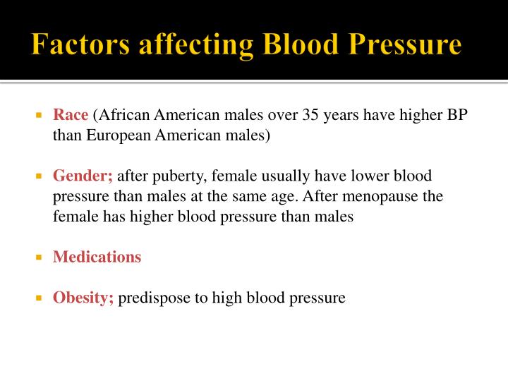 factors affecting hypertension Be conscious of the following factors the next time you get a blood pressure reading but twice as many patients were diagnosed with high blood pressure with the arm hanging down one thought on 10 factors that affect blood pressure readings pingback. factors affecting hypertension Be conscious of the following factors the next time you get a blood pressure reading but twice as many patients were diagnosed with high blood pressure with the arm hanging down one thought on 10 factors that affect blood pressure readings pingback.