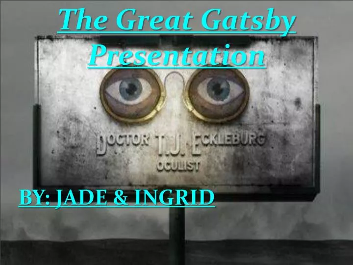 Essay color great gatsby