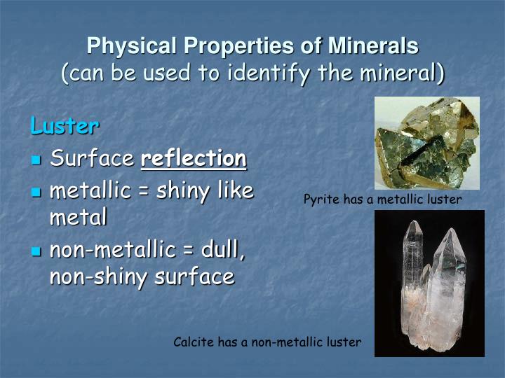 PPT Minerals PowerPoint Presentation ID3106110