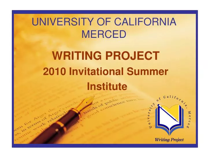 Summer Essay Writing