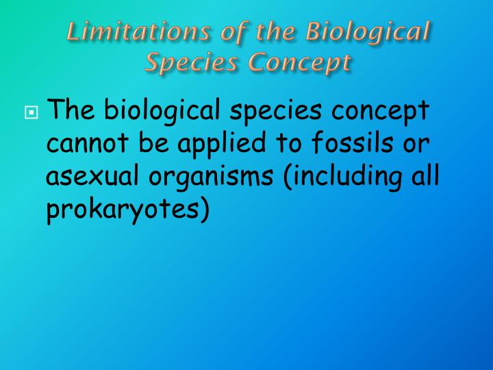 defining and understanding the concept behind the biological species concept bsc defining and understanding the concept behind the biological species concept bsc