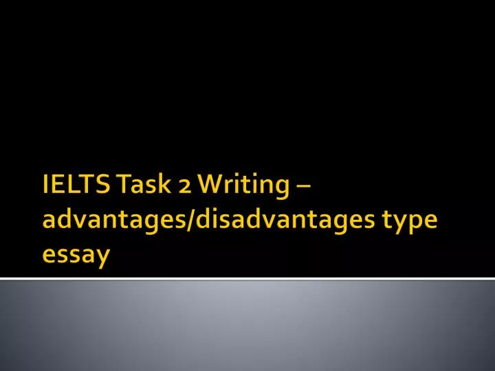 Types of essays ielts writing task 2