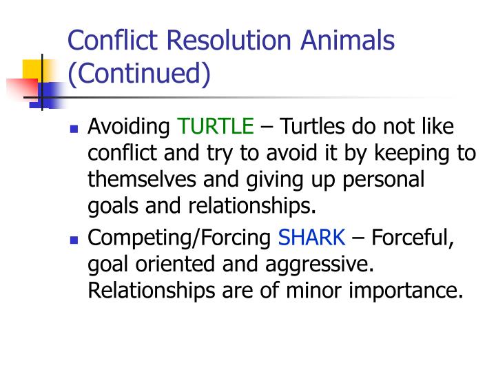 the importance of conflict resolution in the importance of conflict resolution in