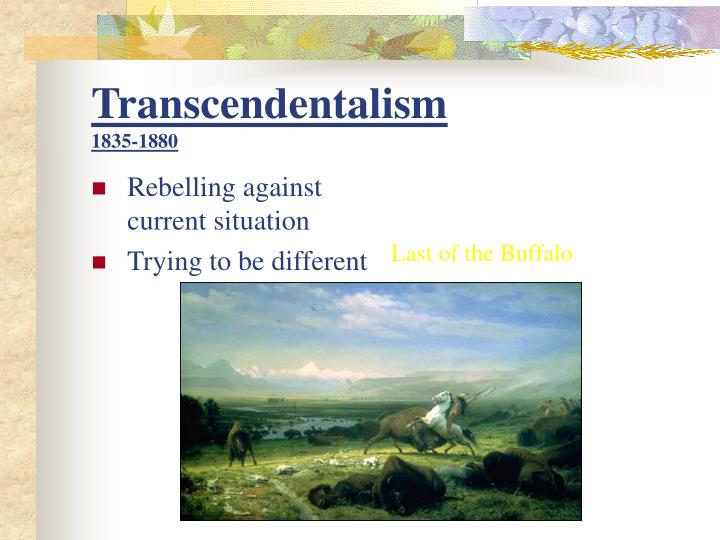 Transcendentalism Theme
