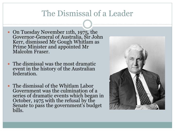 whitlam government dismissal essay whitlam government dismissal essay