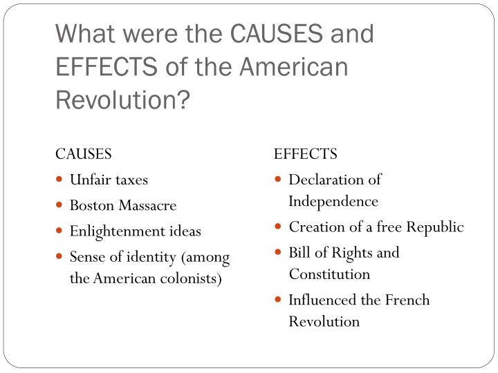 What are the causes and effect of the computer revolution