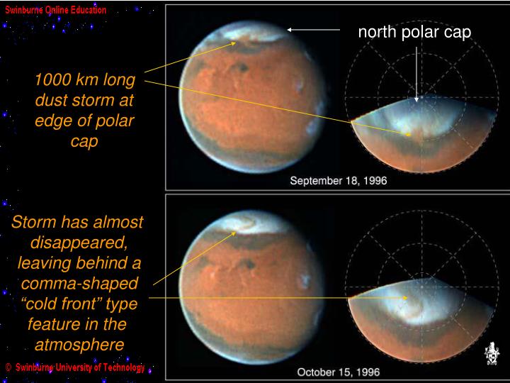 Martian dust storm has become global 19 Martian dust storm has become global 86