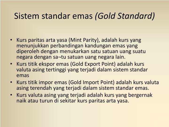Ayunan sistem perdagangan ppt