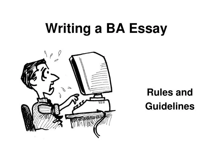 writing an essay rules writing an essay rules