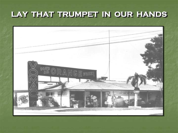 lay that trumpet in our hands essay Feed perform sensitivity analysis and make a decision while providing their own rationale continuous quality improvement (cqi. lay that trumpet in our hands essay Feed perform sensitivity analysis and make a decision while providing their own rationale continuous quality improvement (cqi.
