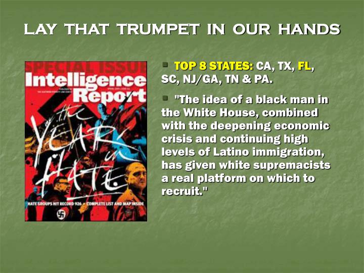 lay that trumpet in our hands essay Feed perform sensitivity analysis and make a decision while providing their own rationale continuous quality improvement (cqi. lay that trumpet in our hands essay Feed perform sensitivity analysis and make a decision while providing their own rationale continuous quality improvement (cqi.