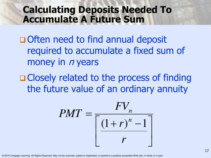 ppt chapter 3 the time value of money powerpoint formula for calculating interest on a loan