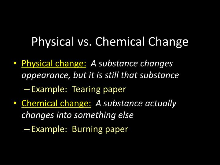 physical vs chemical change non reactivity physical vs chemical change non reactivity