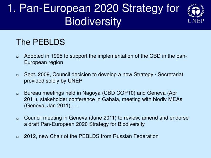 Europe 2020 biodiversity strategy