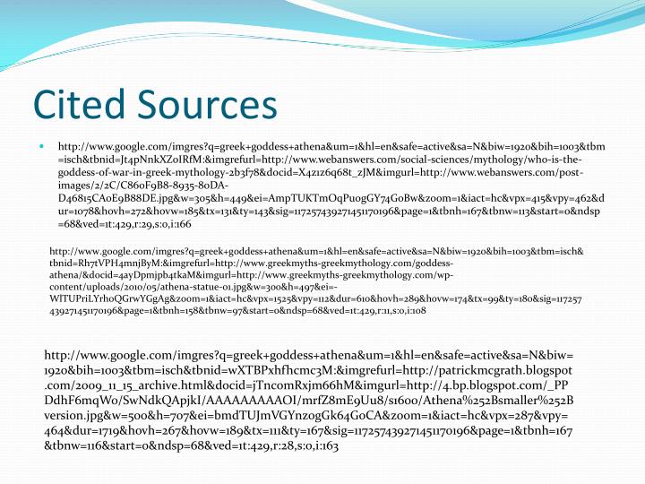 ppt athena powerpoint presentation id 3241740 cited sources
