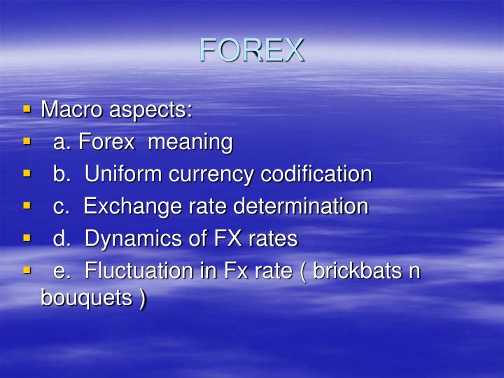 Forex fluctuation meaning