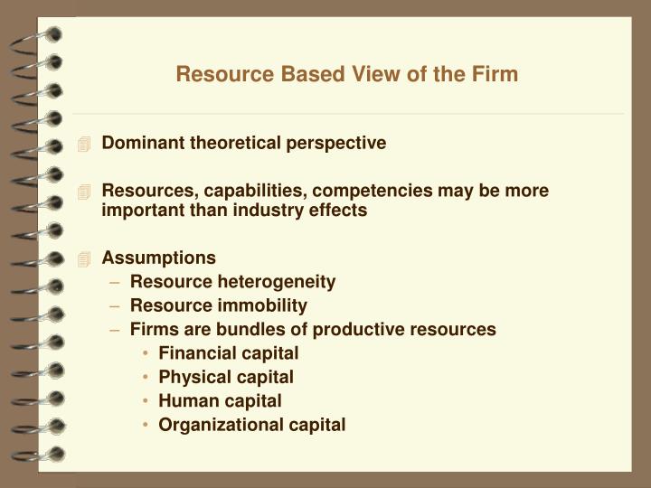resource based view of firms competitive advantage Define the four characteristics of resources that lead to sustained competitive advantage as articulated by the resource-based a resource-based view of. resource based view of firms competitive advantage Define the four characteristics of resources that lead to sustained competitive advantage as articulated by the resource-based a resource-based view of.