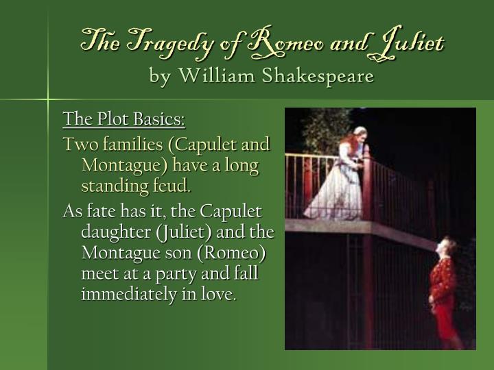 the tragedy of romeo and juliet by william shakespeare