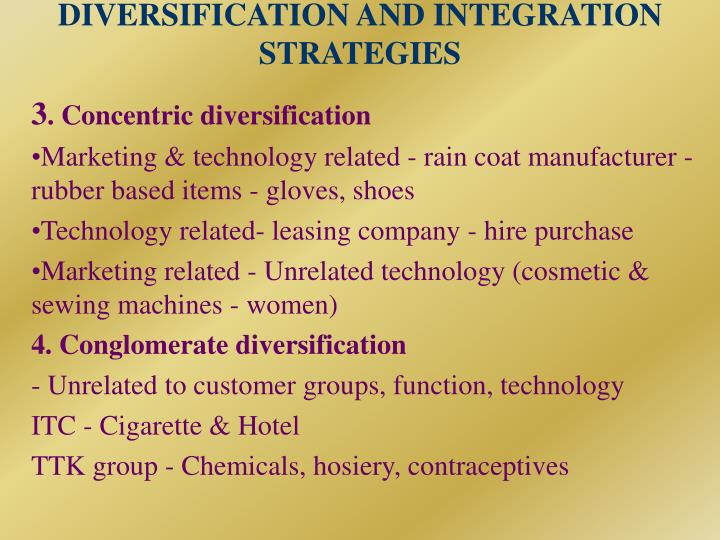 ITC Diversification SlideShare