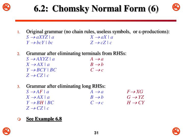 research paper on chomsky normal form research paper on chomsky normal form