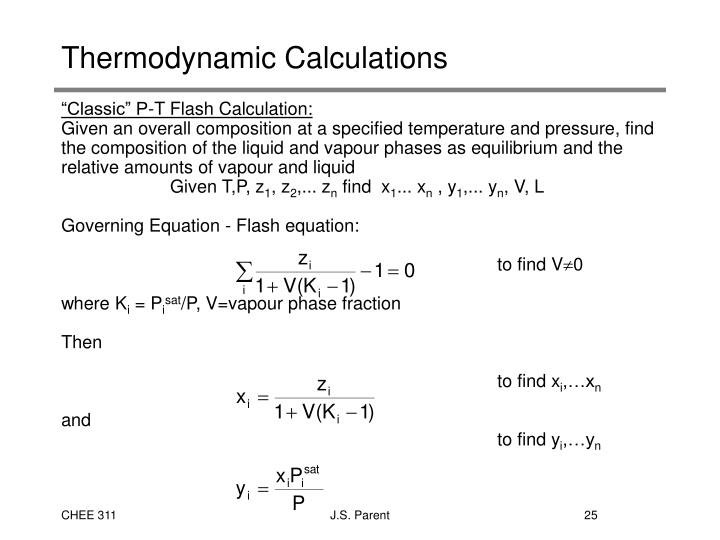 thermodynamics calculator