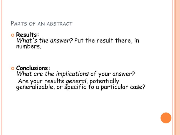 What Are Conclusions