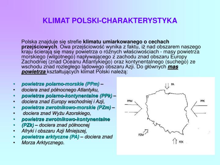 Uzupełnij Schemat Nazwami Czynników Kształtujących Klimat Polski PPT - KLIMAT POLSKI PowerPoint Presentation - ID:3427163
