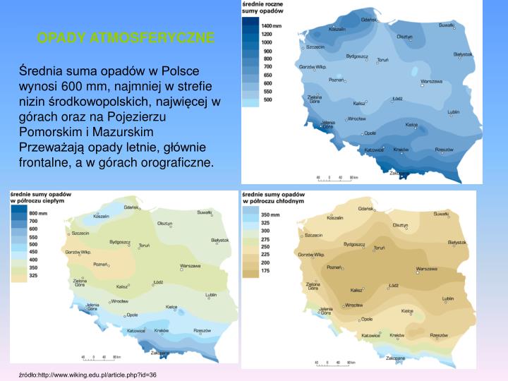 Czynniki Kształtujące Klimat Polski Karta Pracy PPT - KLIMAT POLSKI PowerPoint Presentation - ID:3427163