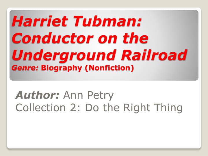 an essay on the underground railroad an essay on the underground railroad