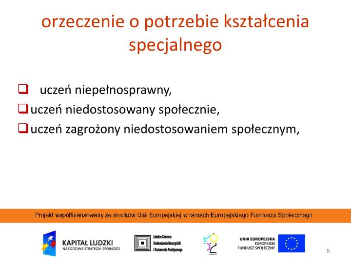 Zespół Aspergera Orzeczenie O Potrzebie Kształcenia Specjalnego PPT - orzeczenie o potrzebie kształcenia specjalnego PowerPoint