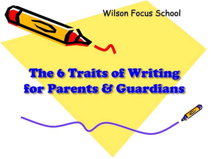 writing traits definition writing traits definition