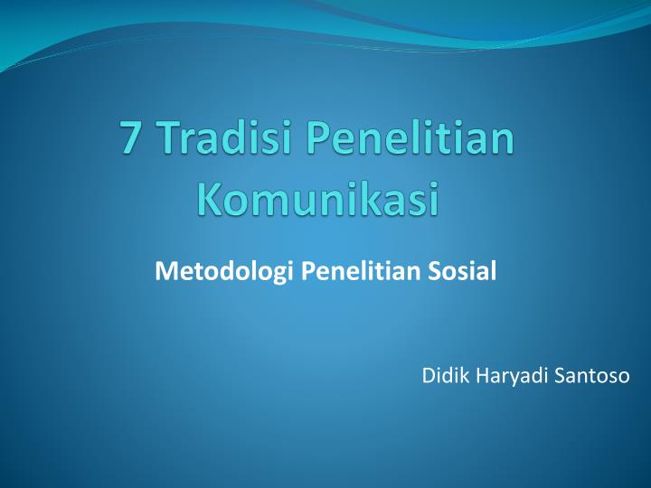 Phenomenological analysis
