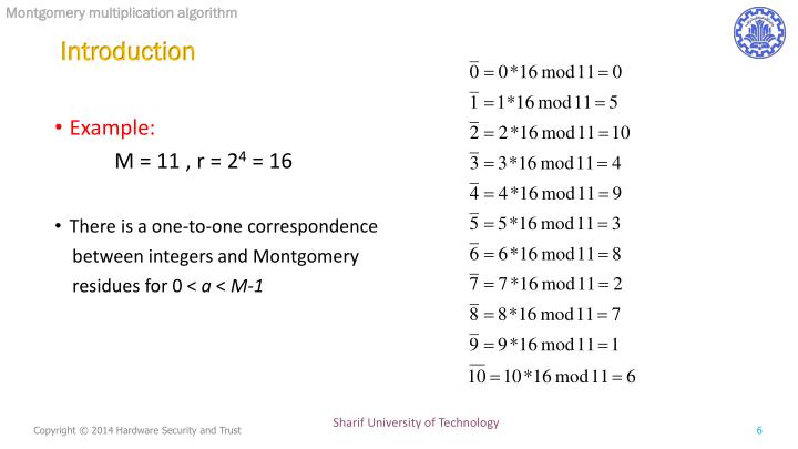 PPT - Montgomery Multiplication Algorithm PowerPoint Presentation - ID ...