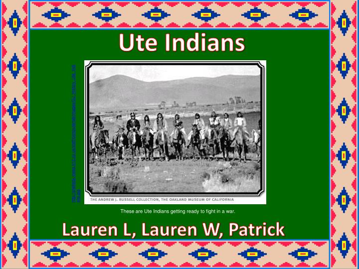 an introduction to the history of the ute indians an introduction to the history of the ute indians