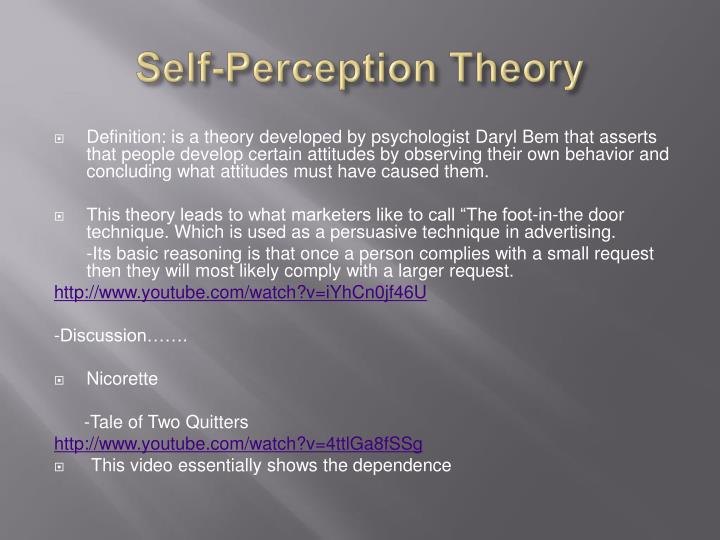 self perception definition self perception definition
