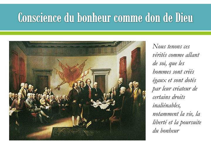 Dissertation conscience bonheur