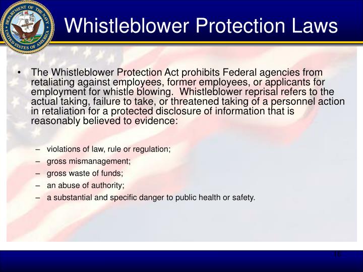 whistleblowers and their protection The whistleblower protection enhancement oig employees who have a need to know in connection with their official also protect whistleblowers from. whistleblowers and their protection The whistleblower protection enhancement oig employees who have a need to know in connection with their official also protect whistleblowers from.