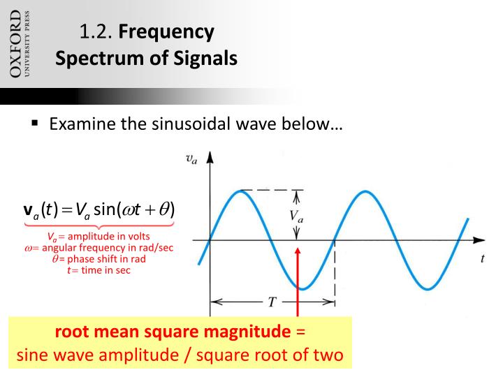PPT Chapter 1 Signals and Amplifiers PowerPoint Presentation ID