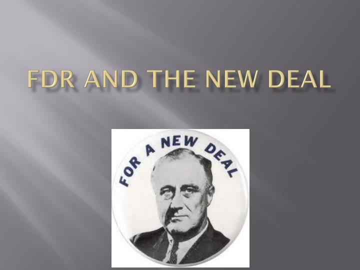 The new deal essay